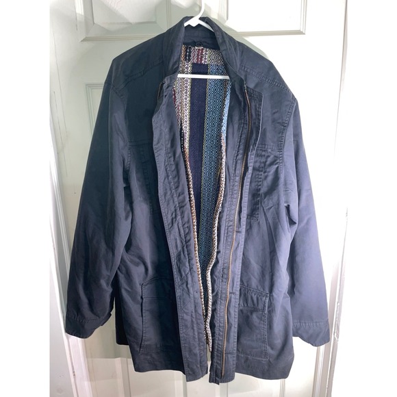 Territorial Menswear Jacket Full Zip‎ Lined Barn Coat Casual XXL territory ahead - Picture 6 of 8